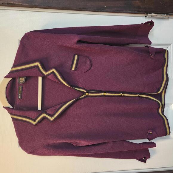 Tops - Grace Dane Lewis Women's Elegant Purple Blouse - Size Small